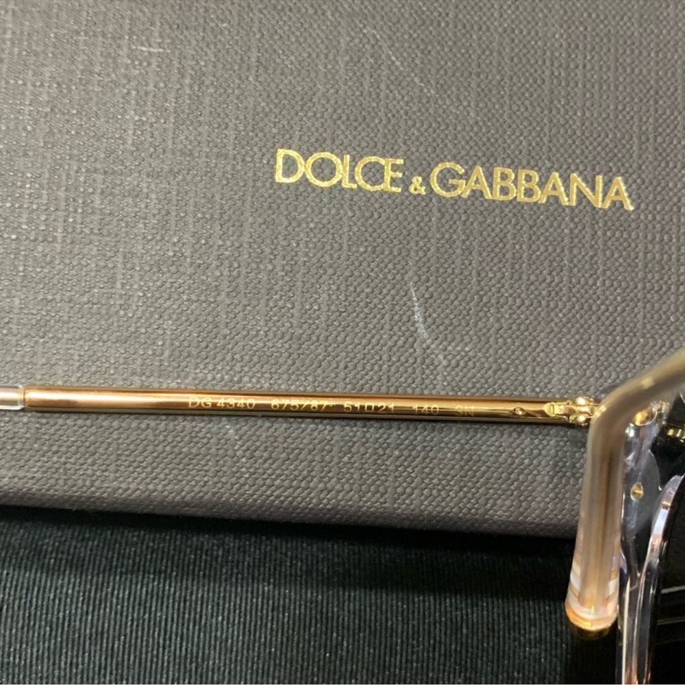 Dolce & Gabbana Cat Eye DG4340 Sunglasses - Picture 10 of 11